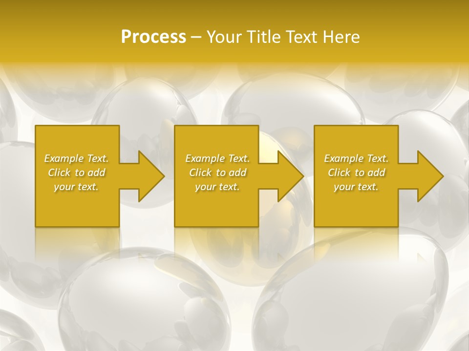 Unique Golden Egg PowerPoint Template