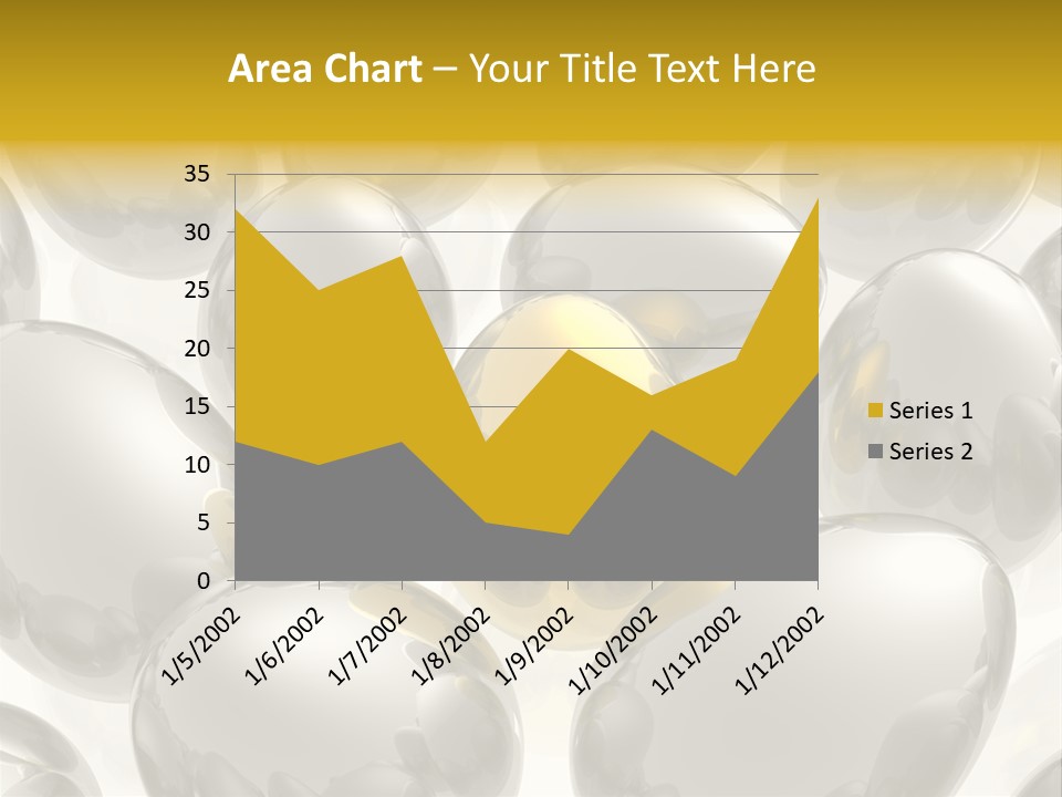 Unique Golden Egg PowerPoint Template
