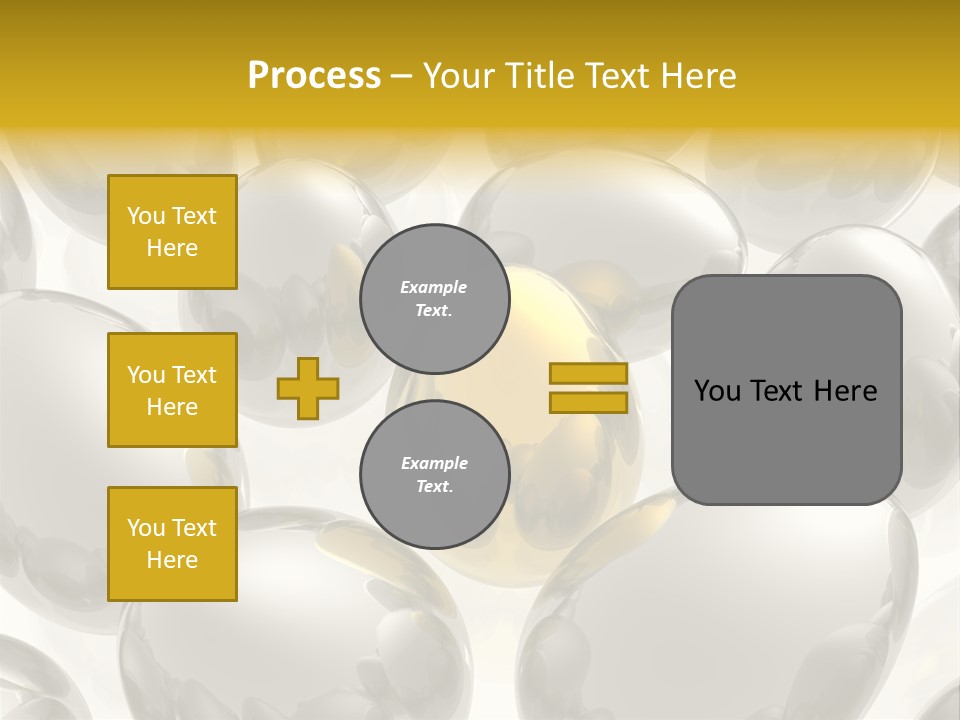 Unique Golden Egg PowerPoint Template