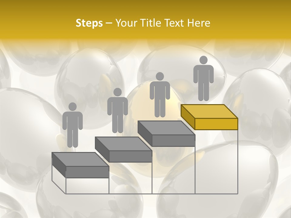 Unique Golden Egg PowerPoint Template