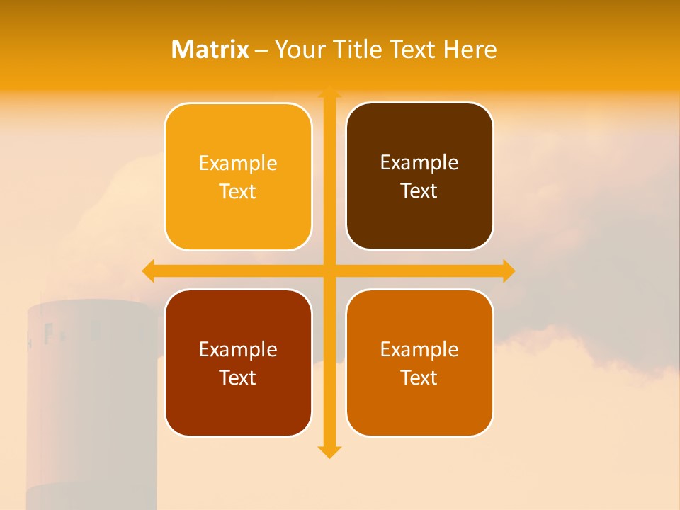 Industrial Smoke PowerPoint Template