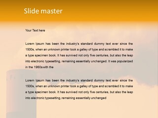 Industrial Smoke PowerPoint Template