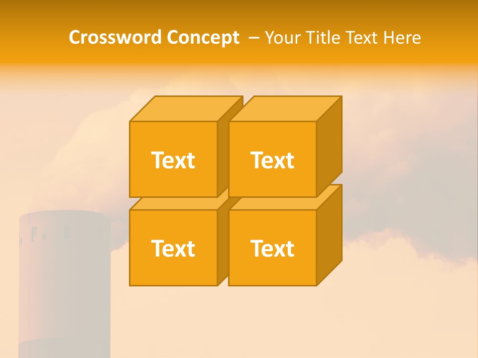 Industrial Smoke PowerPoint Template