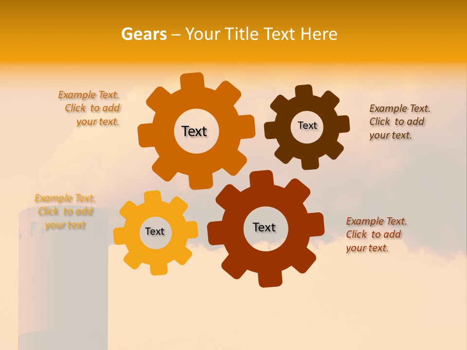 Industrial Smoke PowerPoint Template