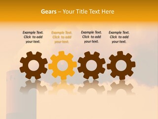 Industrial Smoke PowerPoint Template