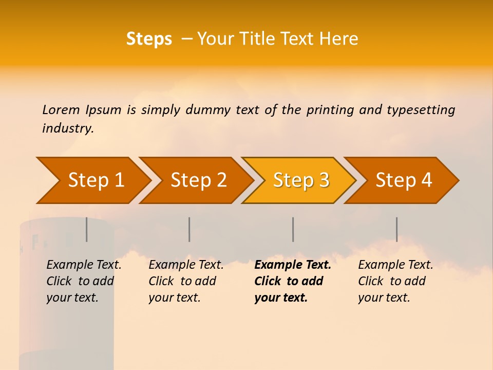 Industrial Smoke PowerPoint Template