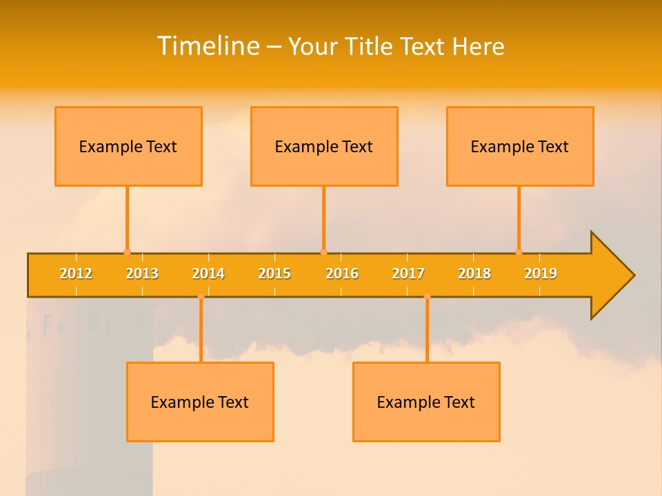 Industrial Smoke PowerPoint Template