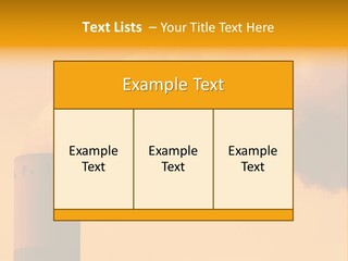 Industrial Smoke PowerPoint Template