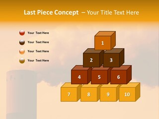 Industrial Smoke PowerPoint Template