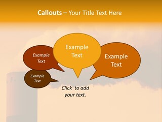 Industrial Smoke PowerPoint Template