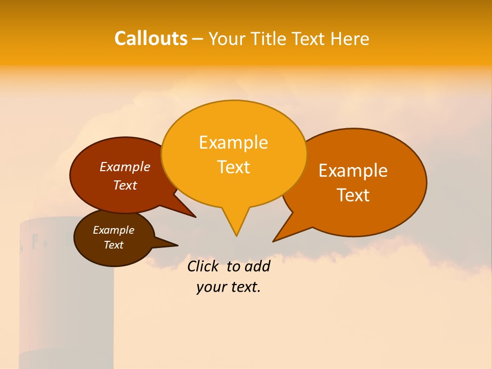Industrial Smoke PowerPoint Template
