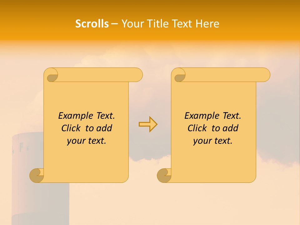 Industrial Smoke PowerPoint Template