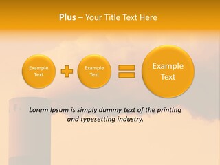 Industrial Smoke PowerPoint Template