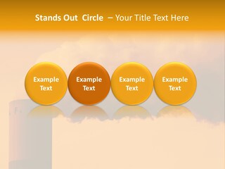 Industrial Smoke PowerPoint Template