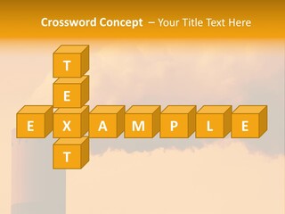 Industrial Smoke PowerPoint Template