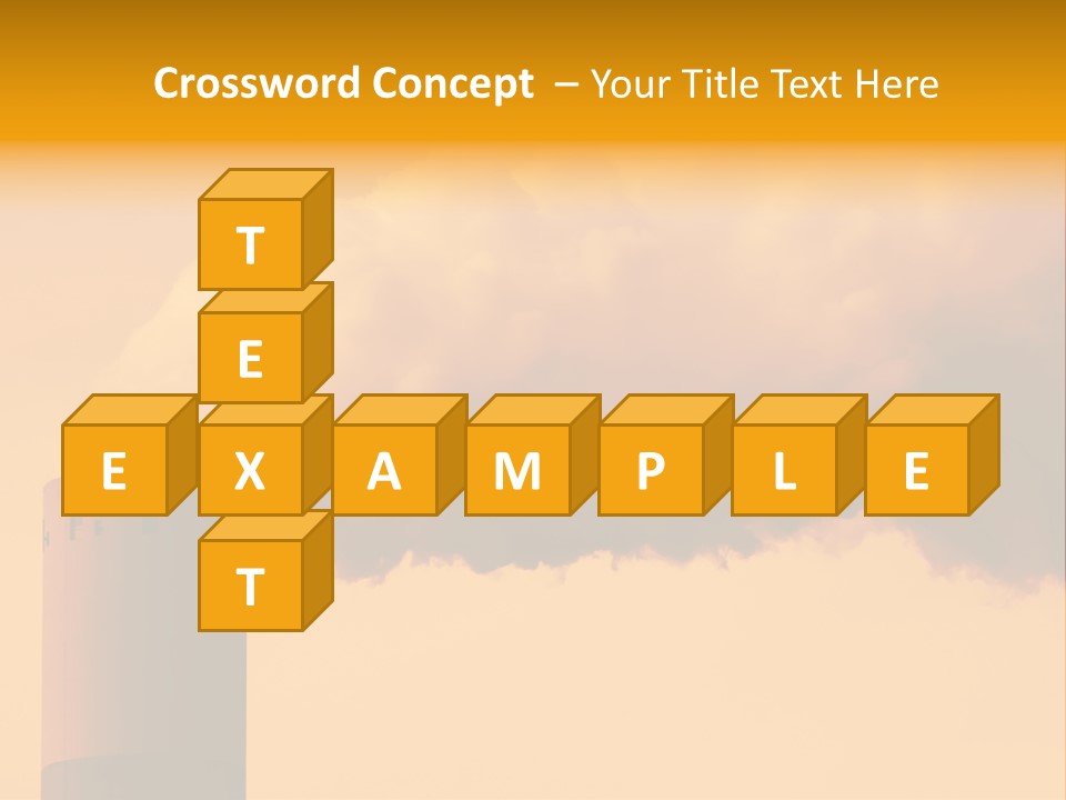 Industrial Smoke PowerPoint Template