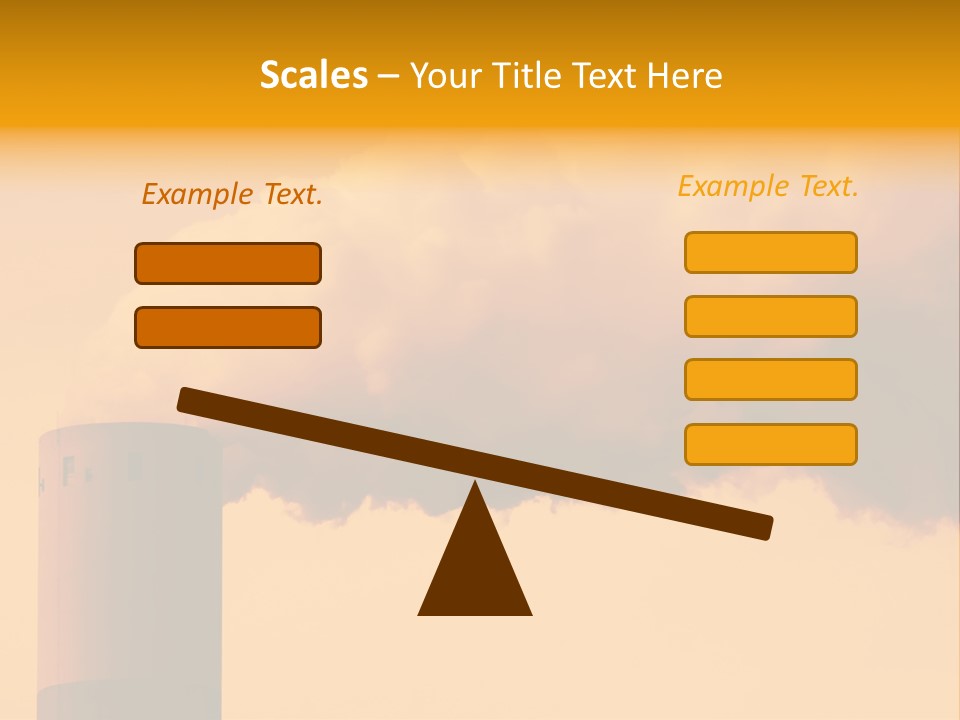 Industrial Smoke PowerPoint Template