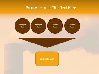 Industrial Smoke PowerPoint Template