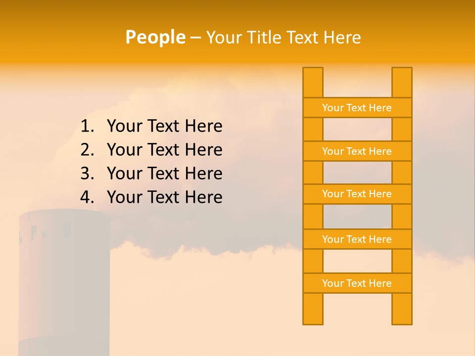 Industrial Smoke PowerPoint Template