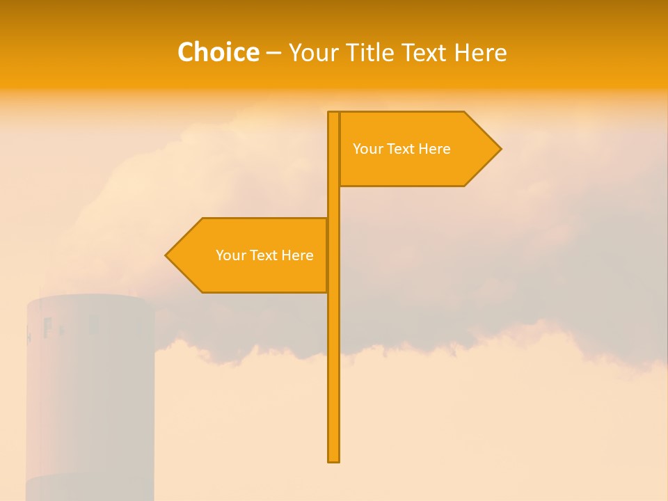 Industrial Smoke PowerPoint Template