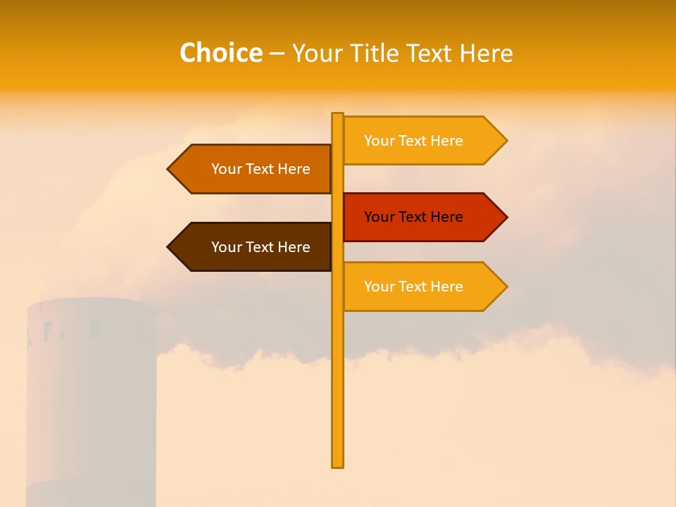 Industrial Smoke PowerPoint Template