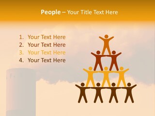 Industrial Smoke PowerPoint Template