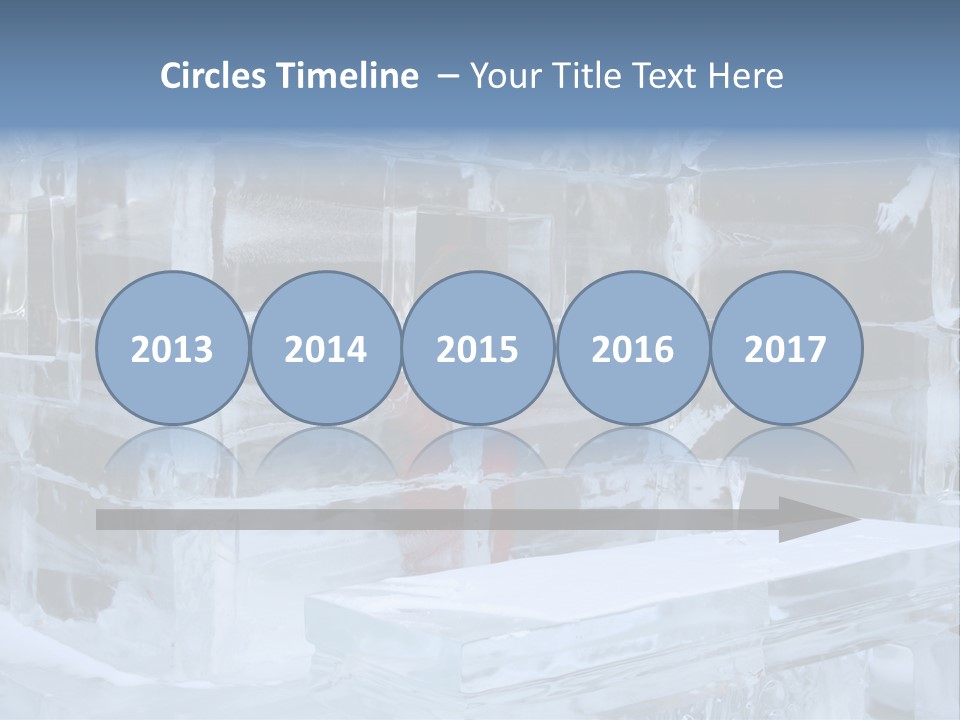 Pretty Woman At The Bar Of An Hotel Made Of Ice PowerPoint Template