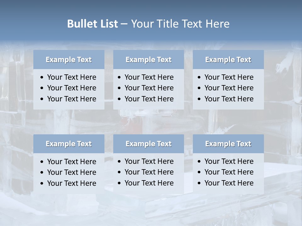 Pretty Woman At The Bar Of An Hotel Made Of Ice PowerPoint Template