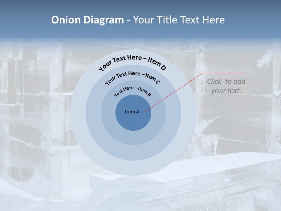 Pretty Woman At The Bar Of An Hotel Made Of Ice PowerPoint Template