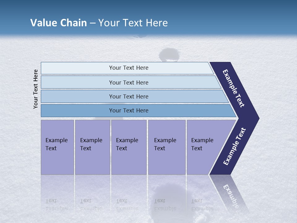 Winter Path PowerPoint Template