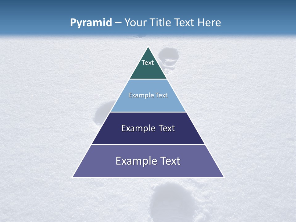 Winter Path PowerPoint Template