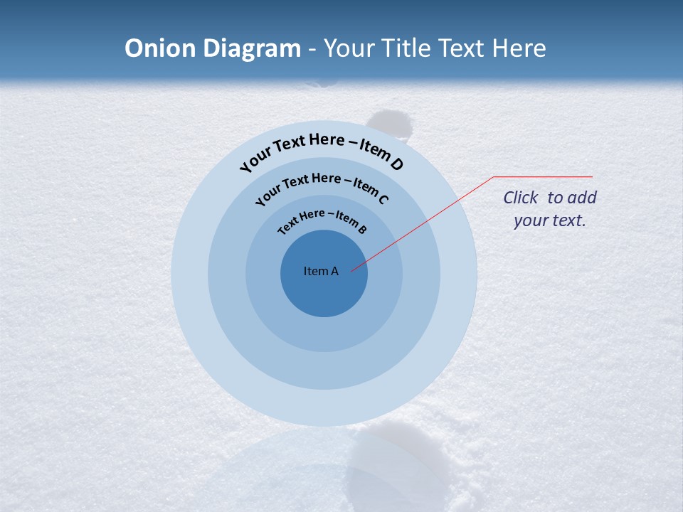 Winter Path PowerPoint Template