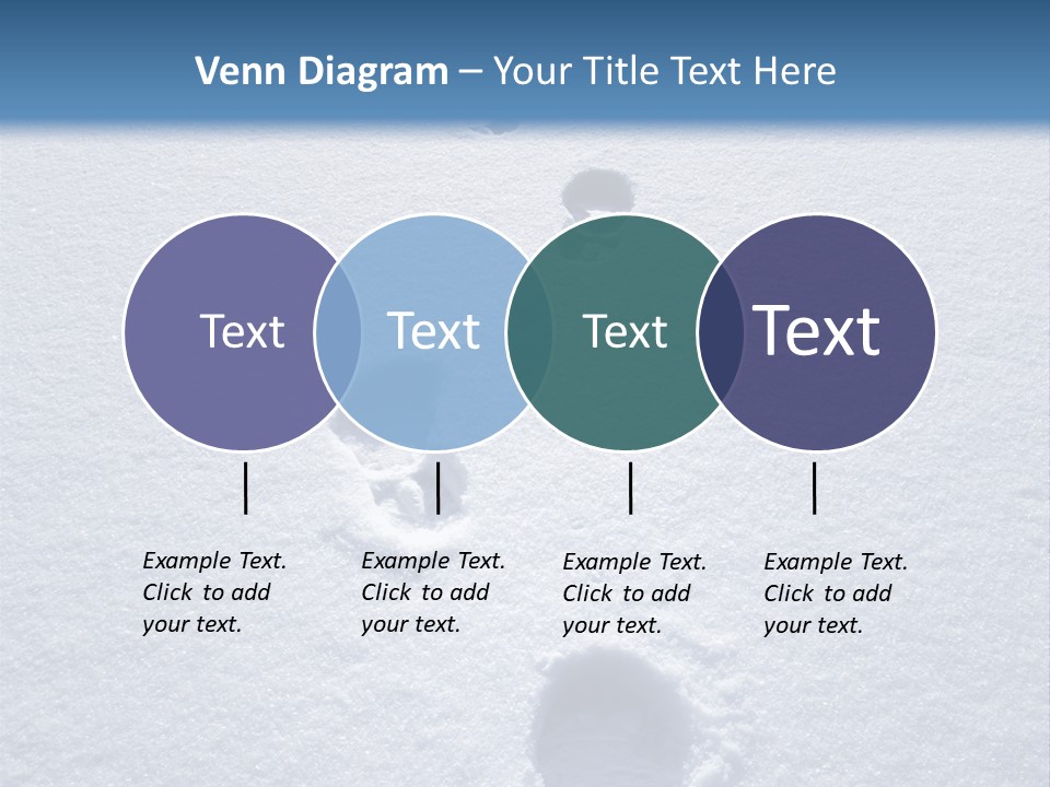 Winter Path PowerPoint Template