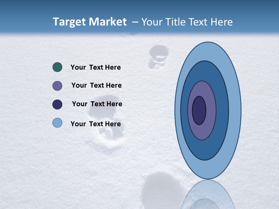 Winter Path PowerPoint Template