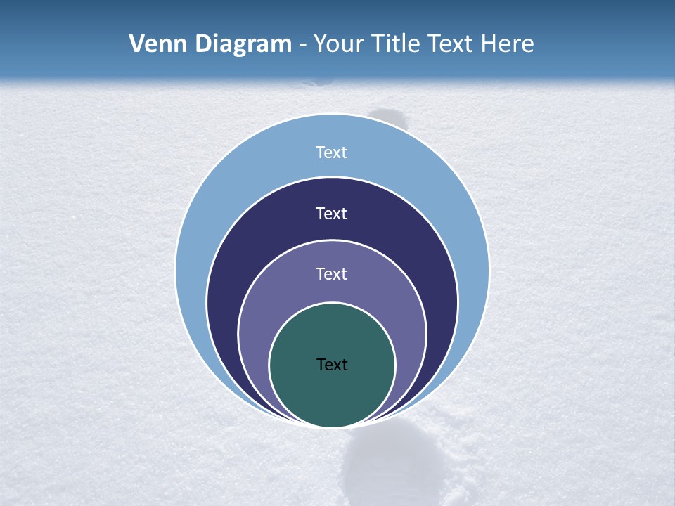 Winter Path PowerPoint Template