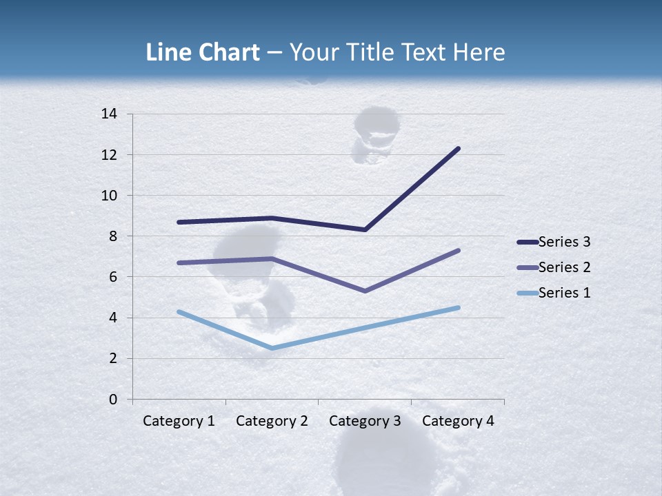 Winter Path PowerPoint Template