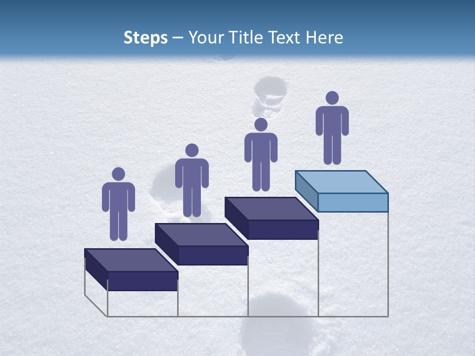 Winter Path PowerPoint Template