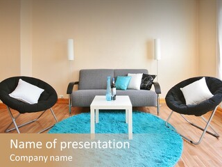 Living Room PowerPoint Template