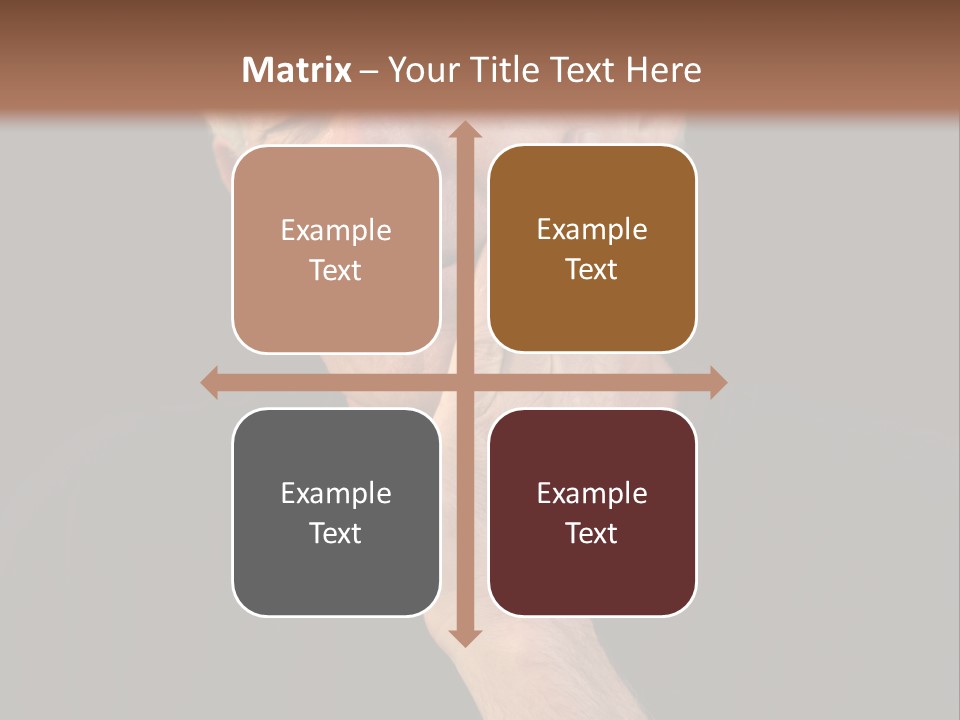 A Man In Pain With A Tooth Ache PowerPoint Template