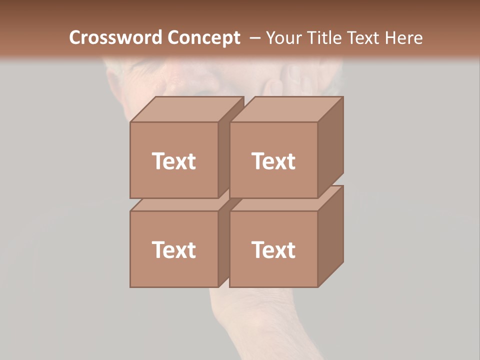 A Man In Pain With A Tooth Ache PowerPoint Template