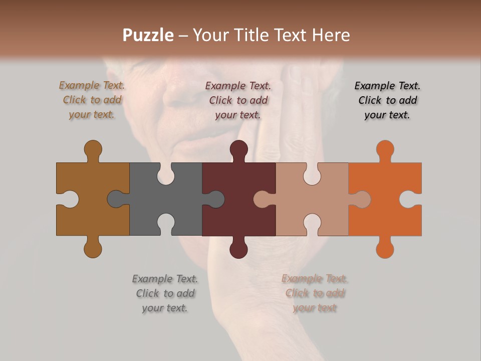 A Man In Pain With A Tooth Ache PowerPoint Template