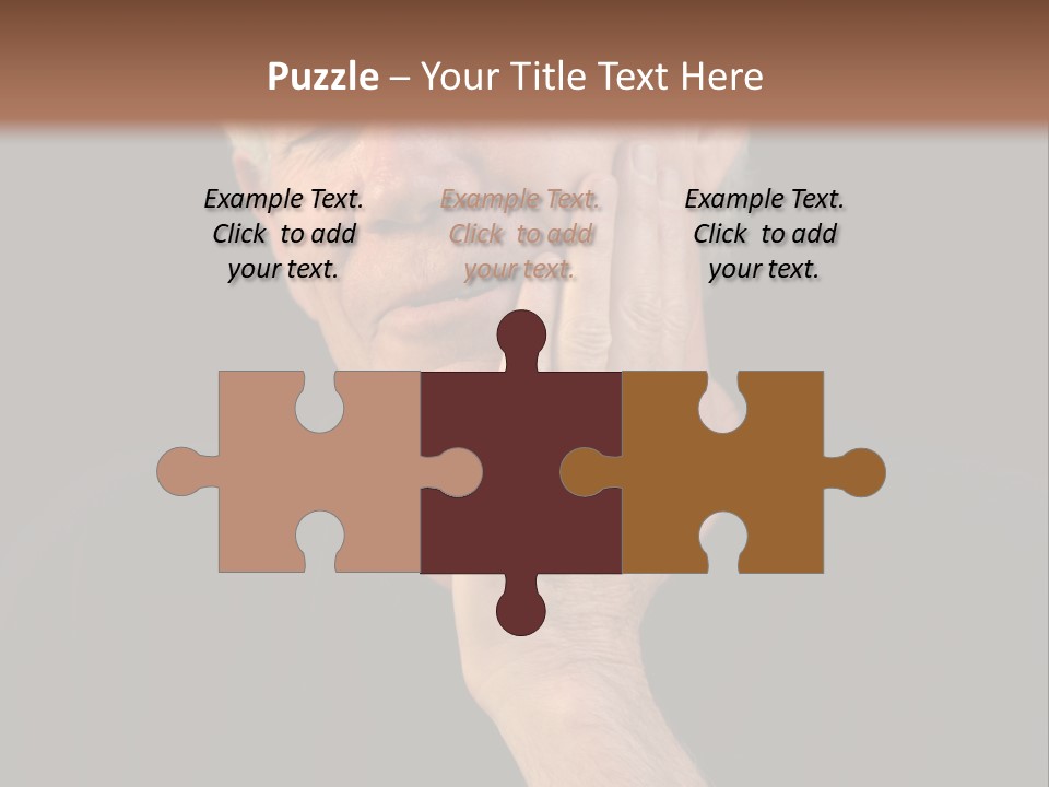 A Man In Pain With A Tooth Ache PowerPoint Template