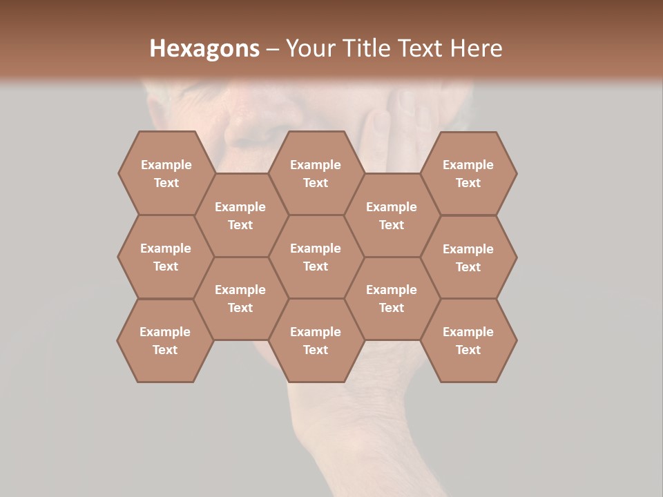 A Man In Pain With A Tooth Ache PowerPoint Template