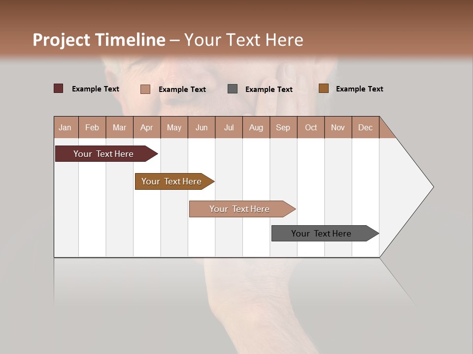 A Man In Pain With A Tooth Ache PowerPoint Template