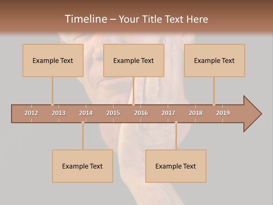 A Man In Pain With A Tooth Ache PowerPoint Template
