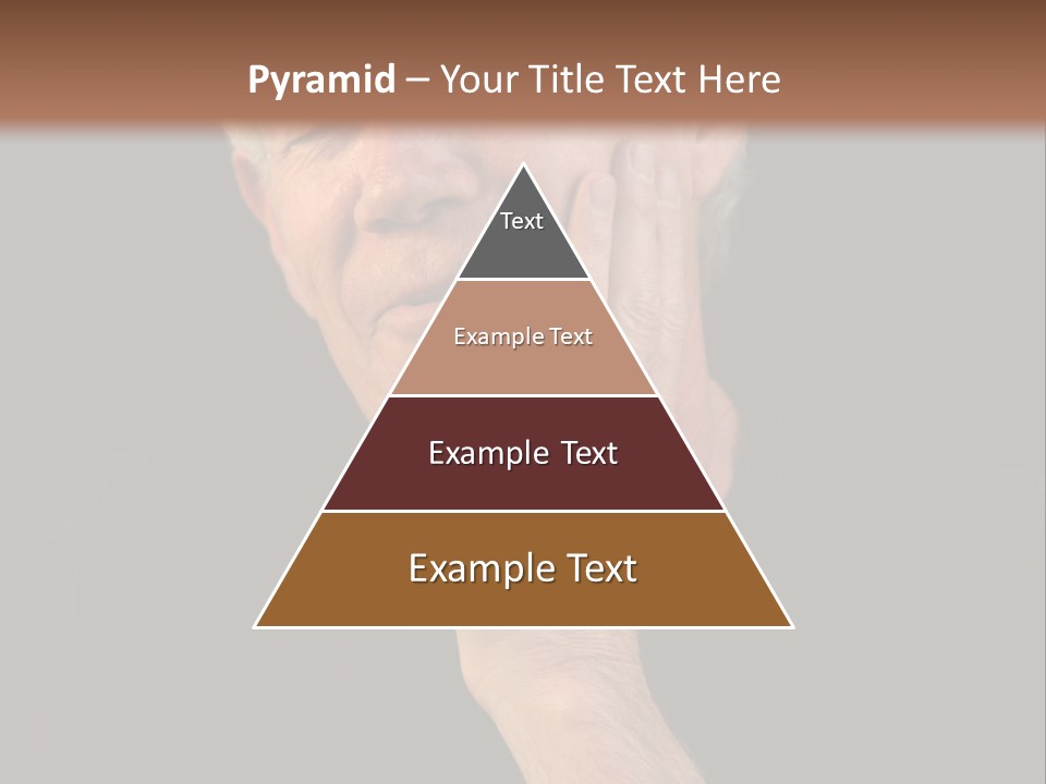 A Man In Pain With A Tooth Ache PowerPoint Template