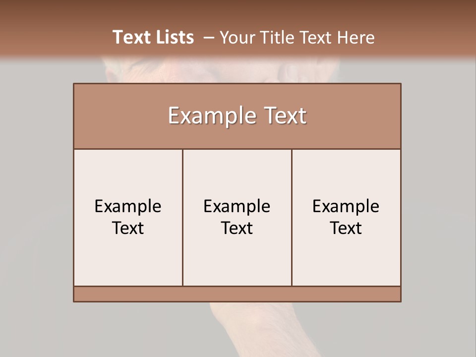 A Man In Pain With A Tooth Ache PowerPoint Template
