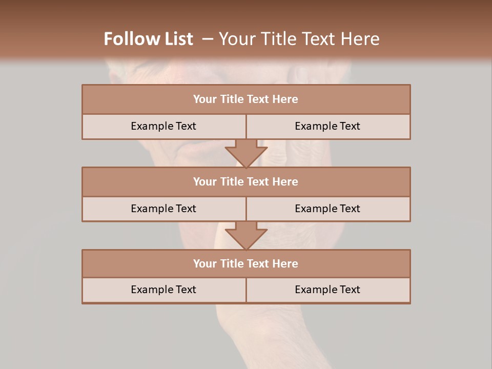 A Man In Pain With A Tooth Ache PowerPoint Template