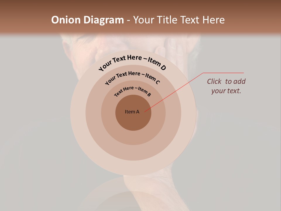 A Man In Pain With A Tooth Ache PowerPoint Template