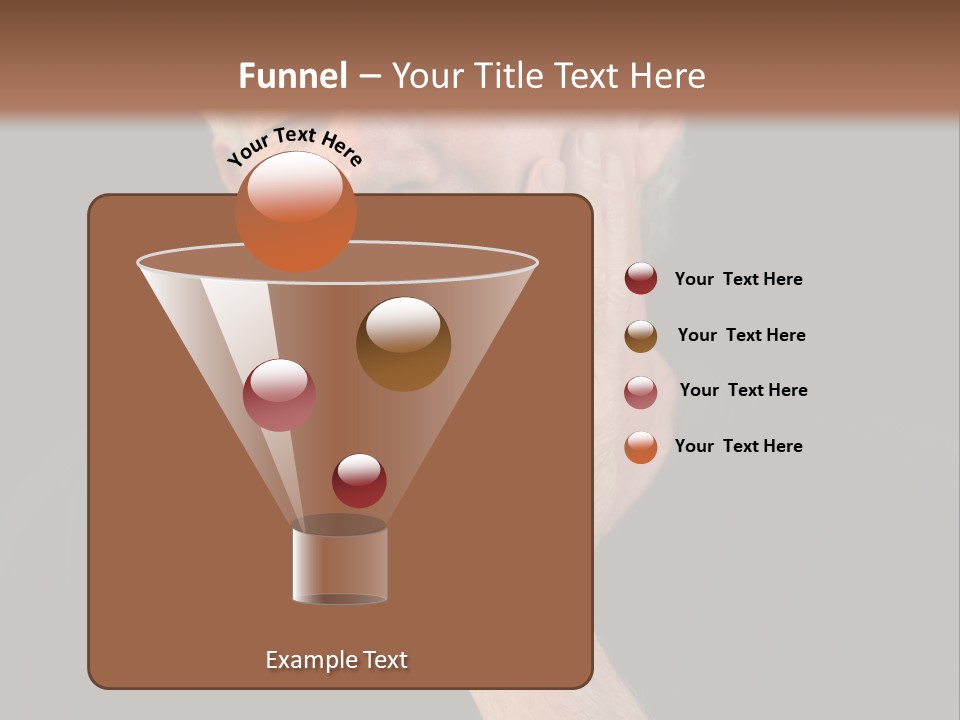 A Man In Pain With A Tooth Ache PowerPoint Template